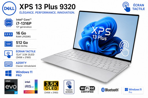 Dell xps plus 9320 1316p - dell, i7-1316p